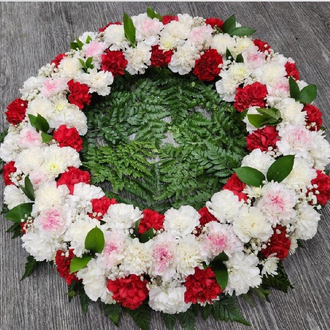 Carnations, Mums And Baby's Breath