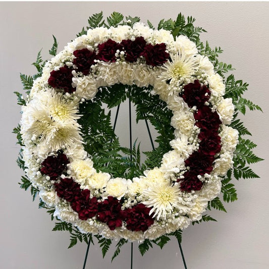 Carnations, Spider Mums And Baby's Breath