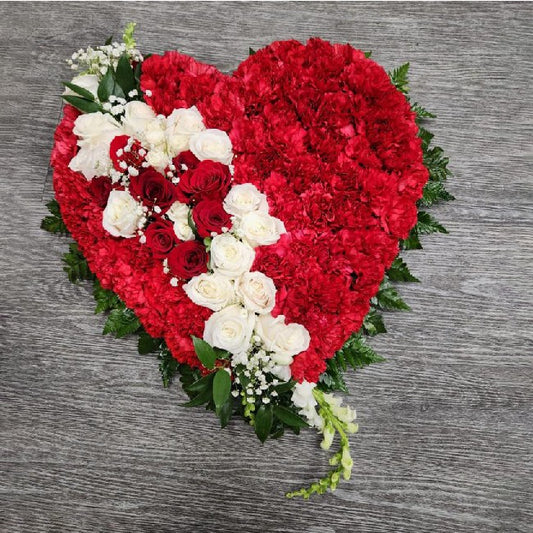 Carnations, Roses, Stocks And Baby's Breath