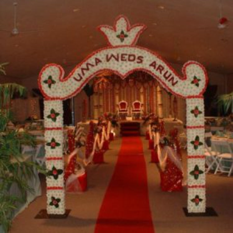 Double Sided Aisle Arch