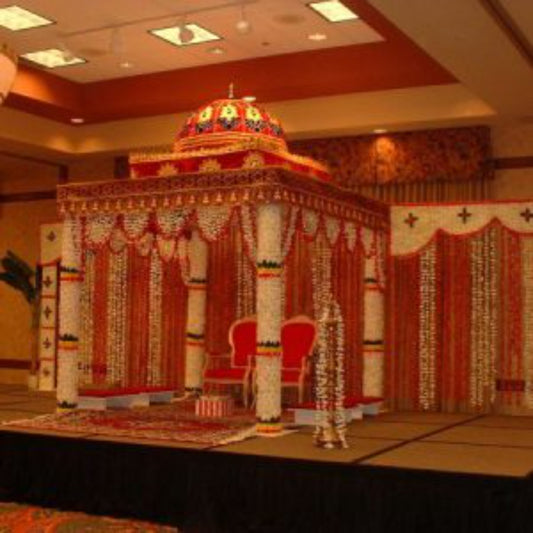 Square Mandap With Side Panels