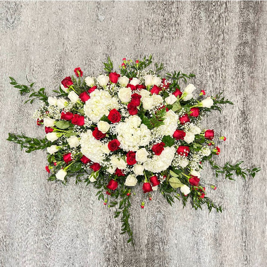 Roses,Hydrangea,Spray Carnations And Baby's Breath