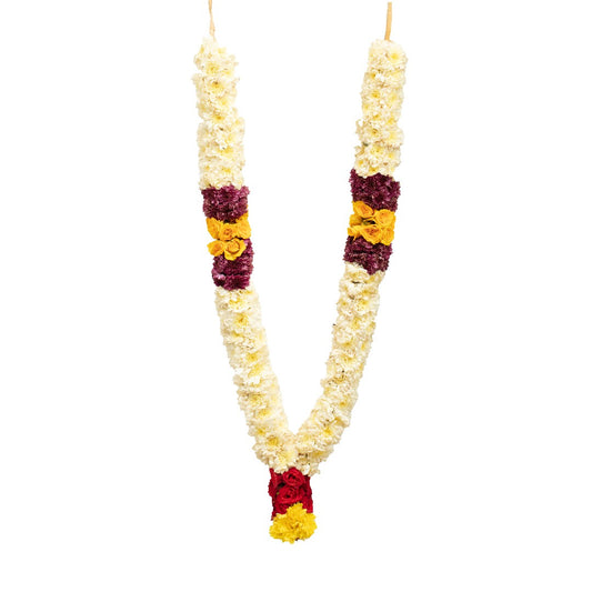 Mixed Chamanthi Garland