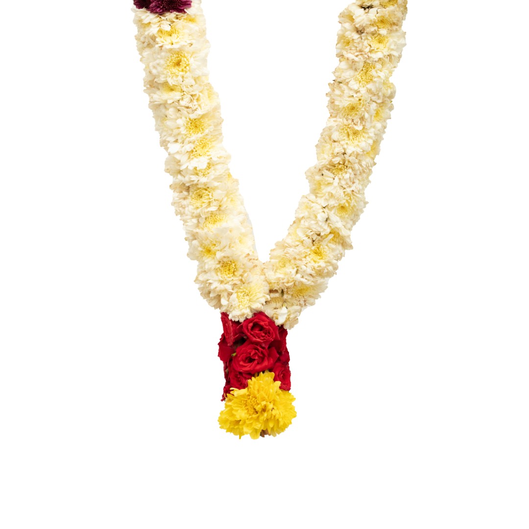 Mixed Chamanthi Garland